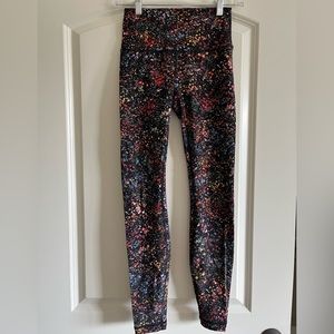 Lululemon Wunder Under High Rise Legging size 4 - Flowerescent Multi